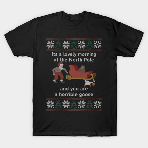 Untitled Ugly Christmas Sweater T-Shirt by nimazu